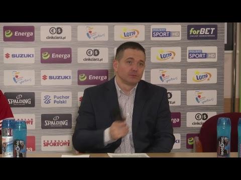 Konferencja po Ćwierćfinale Pucharu Polski - TBV Start Lublin
