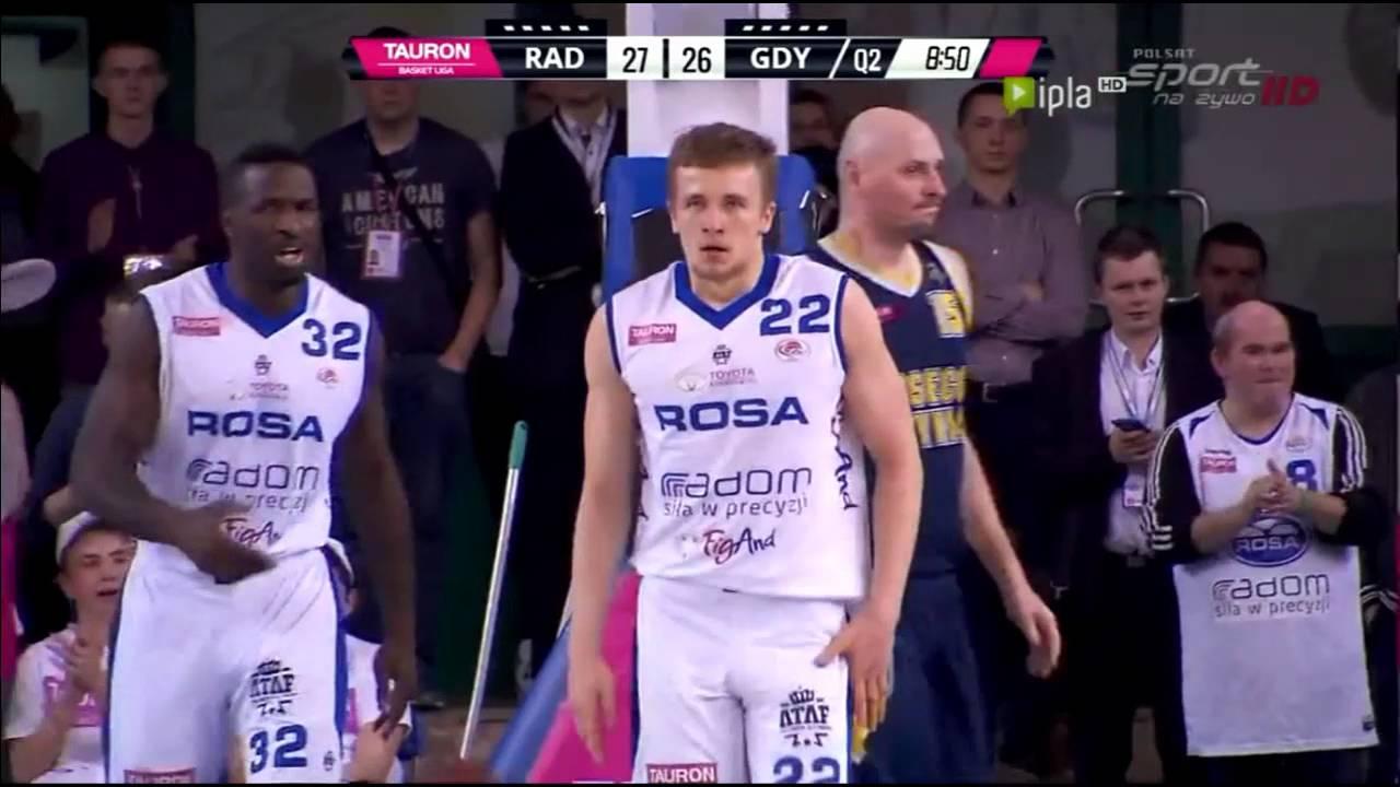 Znakomite wejście pod kosz Daniela Szymkiewicza #TBLPL