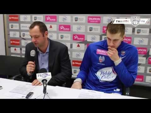 Konferencja pomeczowa Polski Cukier Toruń - Trefl Sopot (04.04.2015)