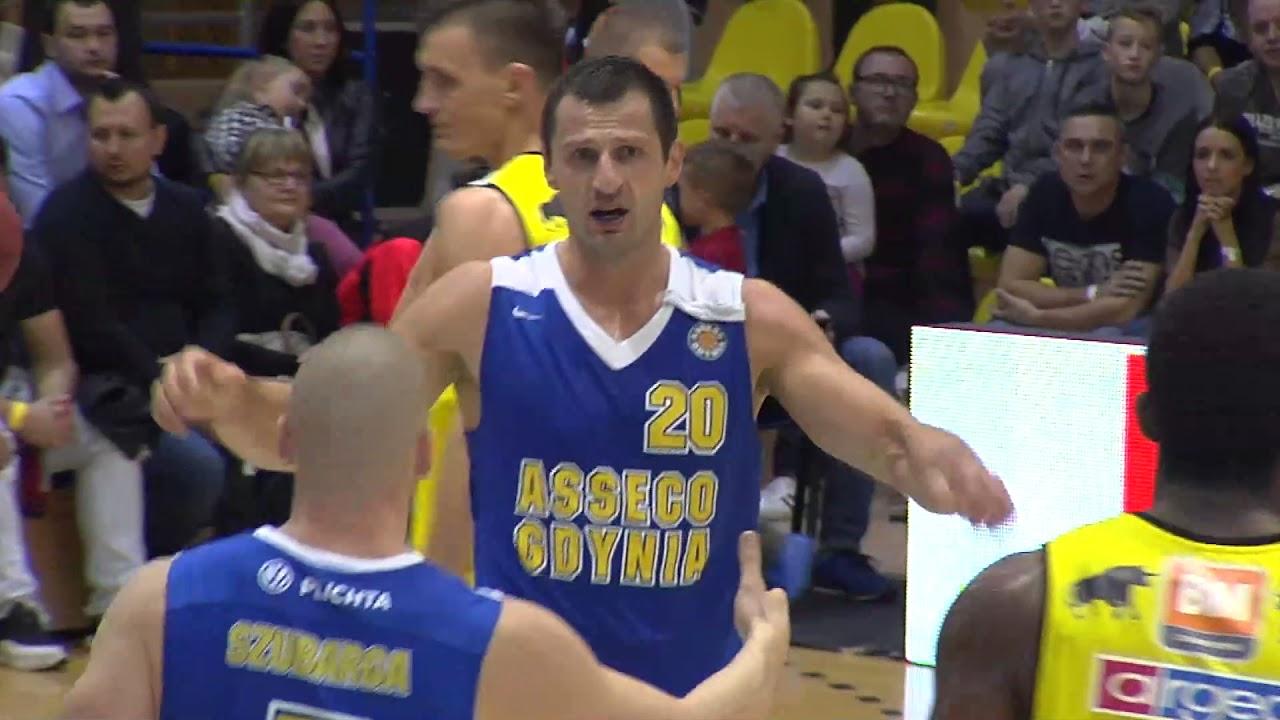 Skrót meczu BM Slam Stal - Asseco Gdynia 28.X.2017