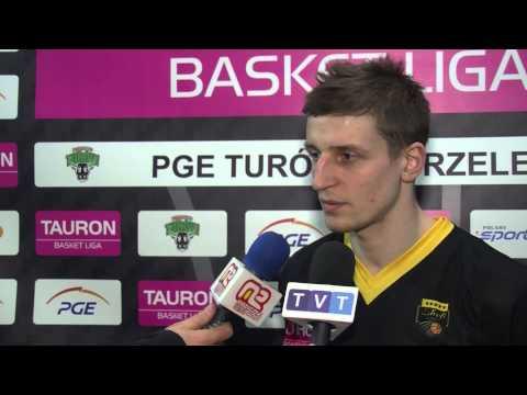 PGE Turów Zgorzelec  Trefl Sopot 22 I 2014 (wywiady)