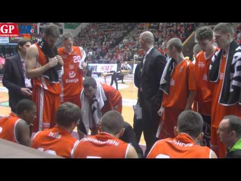 Skrót meczu Energa Czarni Słupsk - WKS Śląsk Wrocław 84:66