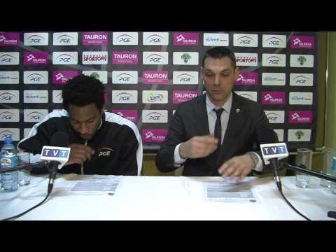 PGE TURÓW ZGORZELEC vs ANWIL WŁOCŁAWEK 02.04.2014 KONFERENCJA