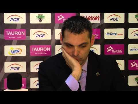 PGE Turów Zgorzelec vs. Energa Czarni Słupsk (konferencja 2014.04.27)