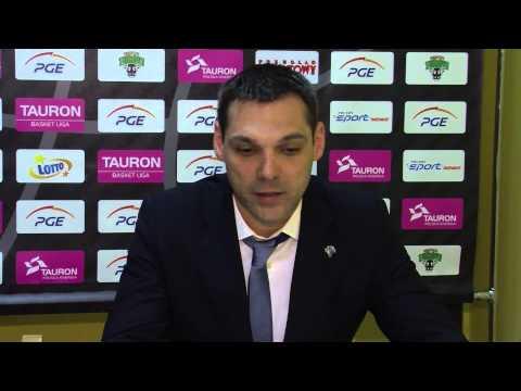 PGE Turów Zgorzelec vs AZS Koszalin 03 05 2014 Konferencja