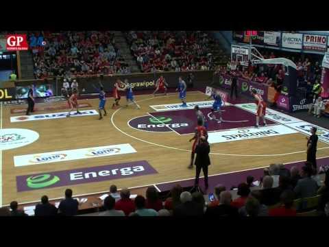 Skrót meczu. Energa Czarni Słupsk - Anwil Włocławek 68:55