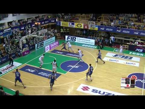 PGE Turów Zgorzelec  Rosa Radom (IMBC) -skrót meczu (05.02.2014)