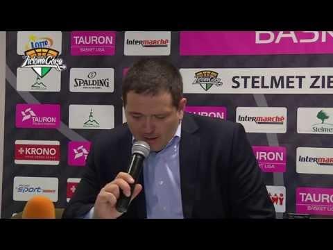 Konferencja prasowa po meczu Stelmet Zielona Góra vs. Asseco Gdynia 02.05.2014