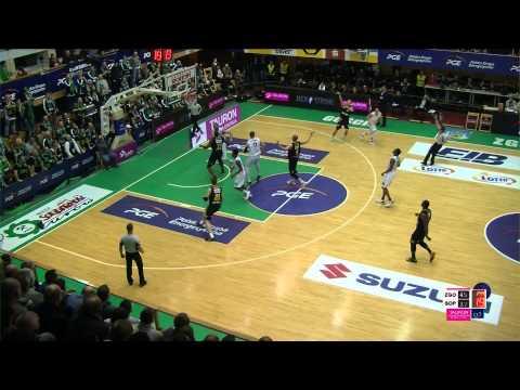 PGE Turów Zgorzelec  Trefl Sopot 22 I 2014 (skrót meczu)