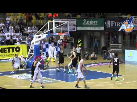 Skrót meczu, AZS Koszalin - PGE Turów Zgorzelec 59:84, 17.10.2013