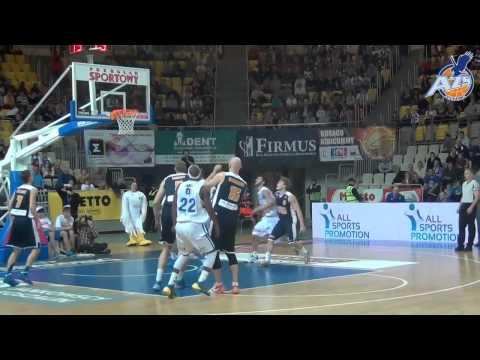 Skrót meczu, AZS Koszalin - Asseco Gdynia 90:84, 29.12.2013