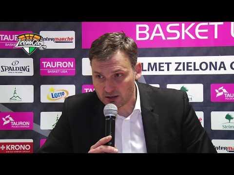 Konferencja po meczu Stelmet Zielona Góra vs. Polpharma Starogard Gdański 16.12.2013