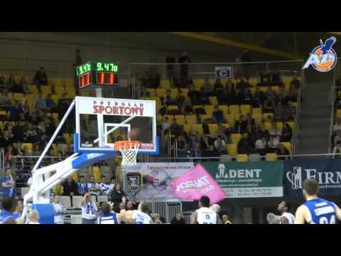 Skrót meczu, AZS Koszalin - Rosa Radom 67:72, 09.03.2014