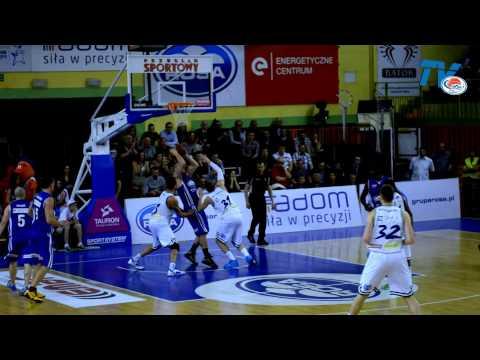 RosaTV: Skrót meczu ROSA Radom - Anwil Włocławek 100:75 - 08.05.2014