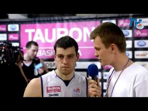 RosaTV: Kamil ŁĄCZYŃSKI po meczu ROSA Radom - PGE Turów Zgorzelec 79:85 - 21.05.2014