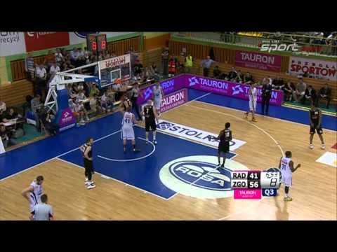 Skrót: Rosa - PGE Turów - mecz 3 - PLAY-OFF 2014 - Tauron Basket Liga