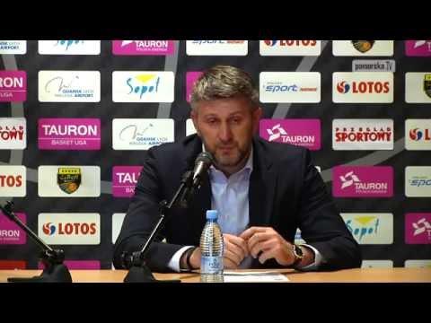 Trefl Sopot - Stelmet Zielona Góra (konferencja prasowa) 22.05.2014