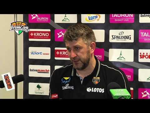 Konferencja po meczu Stelmet Zielona Góra vs. Trefl Sopot 17.05.2014