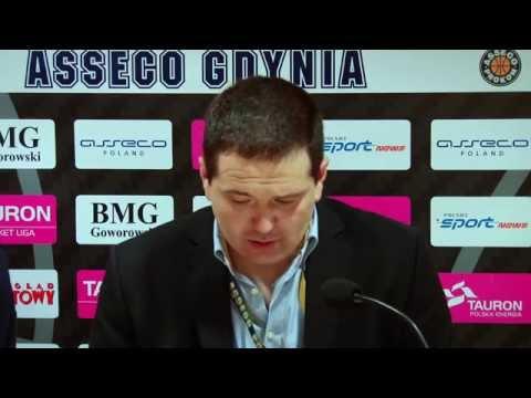 Konferencja prasowa: Asseco Gdynia vs. Stelmet Zielona Góra