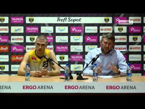 Trefl Sopot - Asseco Gdynia (konferencja prasowa)