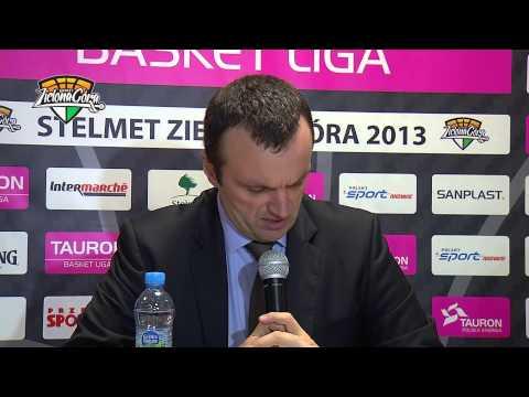 Konferencja po meczu Stelmet Zielona Góra vs. Śląsk Wrocław 15.02.2014