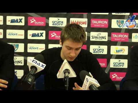 Konferencja prasowa po meczu, AZS Koszalin - Stabill Jezioro Tarnobrzeg 70:59, 29.03.2014