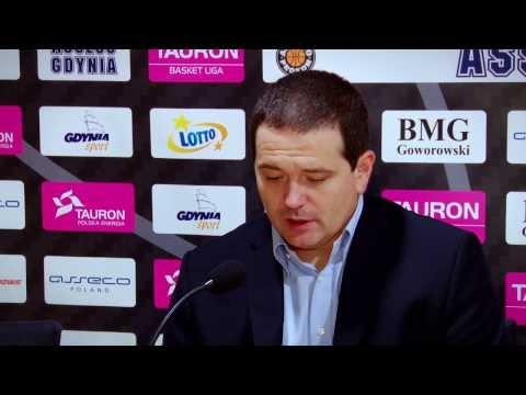 Konferencja prasowa: Asseco Gdynia vs. Anwil Włocławek