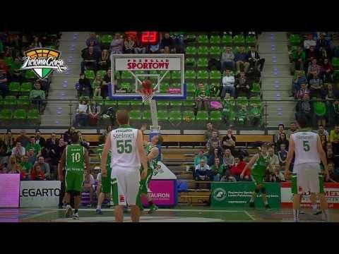 Skrót meczu Stelmet Zielona Góra vs. Śląsk Wrocław 15.02.2014