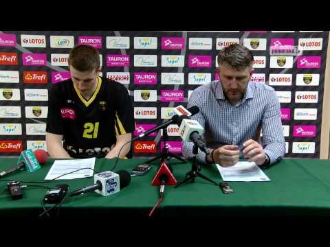 Trefl Sopot - Czarni Słupsk (konferencja prasowa)