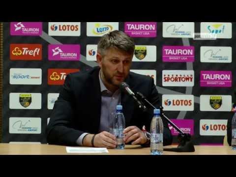 Trefl Sopot - Energa Czarni Słupsk (konferencja prasowa) 02.05.2014