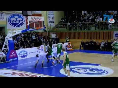 RosaTV: Skrót meczu ROSA Radom - Stelmet Zielona Góra 82:81 - 06.04.2014