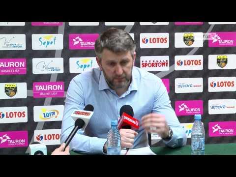 Trefl Sopot - Stelmet Zielona Góra (konferencja prasowa)
