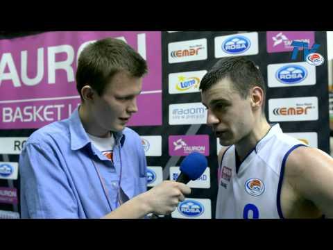 RosaTV: Kamil Łączyński - wywiad po meczu ROSA Radom - PGE Turów Zgorzelec - 82:80 - 30.03.2014