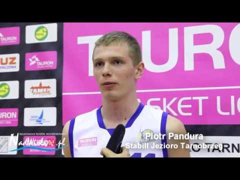 M.Piechowicz i P.Pandura o meczu Stabill Jezioro - Kotwica 93:65, 02.04.2014
