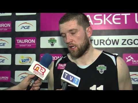 PGE Turów Zgorzelec vs AZS Koszalin wywiady 03 05 2014