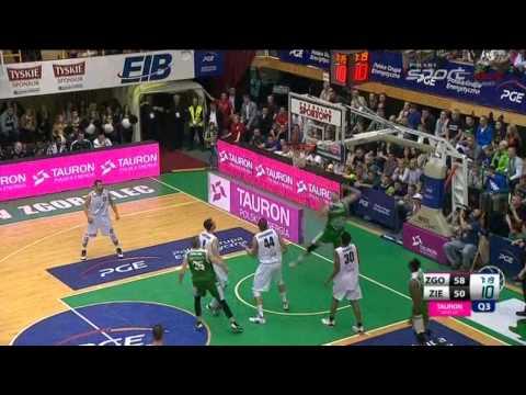 Skrót: PGE Turów - Stelmet - mecz 1 Finału Tauron Basket Ligi