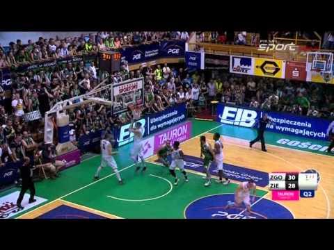 Skrót: PGE Turów - Stelmet - 5 mecz finału Tauron Basket Ligi