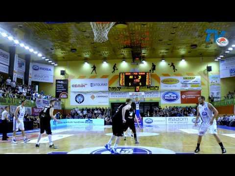 RosaTV: Skrót meczu ROSA Radom - PGE Turów Zgorzelec - 82:80 - 30.03.2014