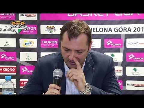 Konferencja po meczu Stelmet Zielona Góra vs. Anwil Włocławek 16.04.2014