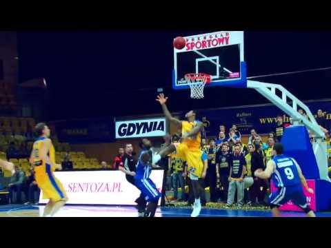 Alley-oop Łączyński do Johnsona! Rosa Radom - Tauron Basket Liga