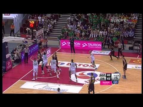 Skrót: Trefl - Stelmet - mecz 4 - PLAY-OFF 2014 - Tauron Basket Liga