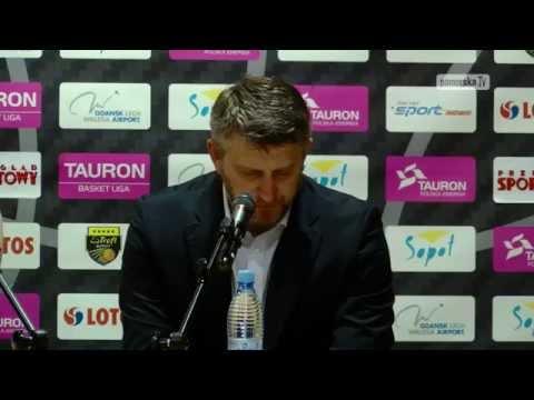 Trefl Sopot - Stelmet Zielona Góra (konferencja prasowa) 20.05.2014