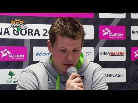 Konferencja prasowa Stelmet Zielona Góra vs. Energa Czarni Słupsk 12.01.2014