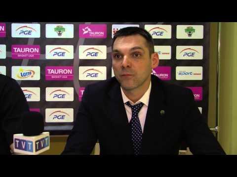 Konferencja - PGE Turów Zgorzelec vs Rosa Radom - 19 04 2014