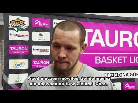 Wywiady po meczu Stelmet Zielona Góra vs. Rosa Radom 25.01.2014