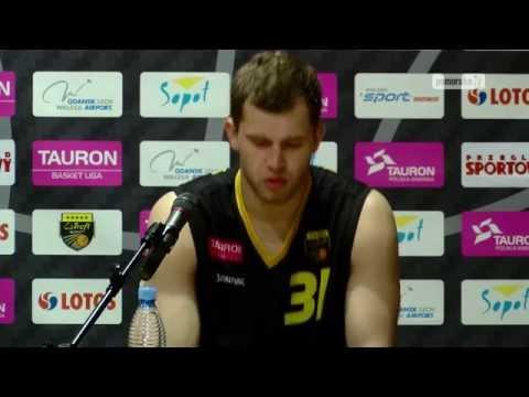 Trefl Sopot  - ENERGA Czarni Słupsk (konferencja prasowa) 04.05.2014