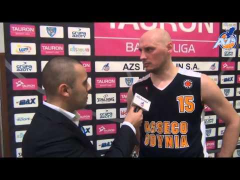 Wywiad po meczu - Przemysław Frasunkiewicz, AZS Koszalin - Asseco Gdynia 90:84, 29.12.2013