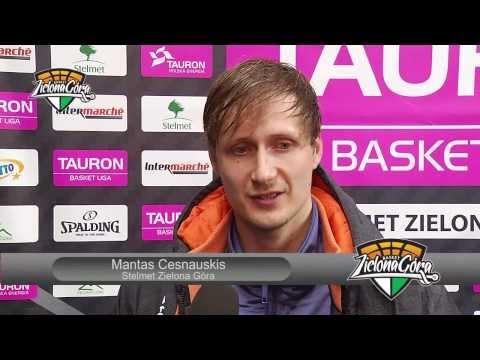 Wywiad po meczu Stelmet Zielona Góra vs. Kotwica Kołobrzeg 29.12.2013