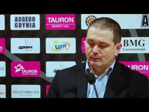 Konferencja prasowa: Asseco Gdynia vs. Anwil Włocławek