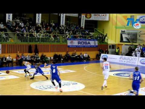 RosaTV: Skrót meczu  ROSA Radom - AZS Koszalin 75:71 - 14.12.2013